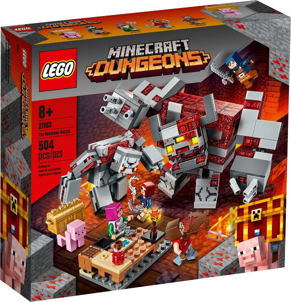 LEGO® Minecraft™ 21163 Bitva o rudit