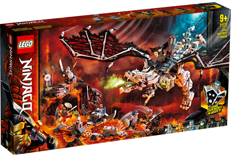 LEGO Ninjago 71721 Drak Čaroděje lebek