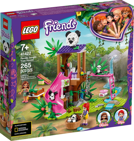 LEGO® Friends 41422 Pandí domek na stromě v džungli