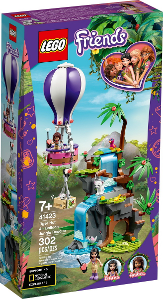 LEGO Friends 41423 Záchrana tygra v džungli