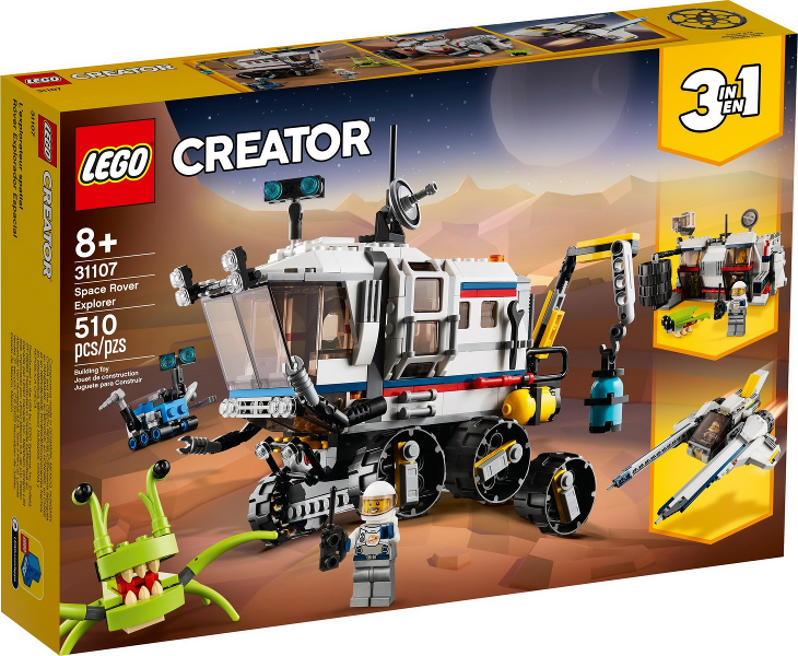 LEGO® CREATOR 31107 Průzkumné vesmírné vozidlo