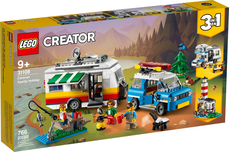 LEGO® CREATOR 31108 Rodinná dovolená v karavanu