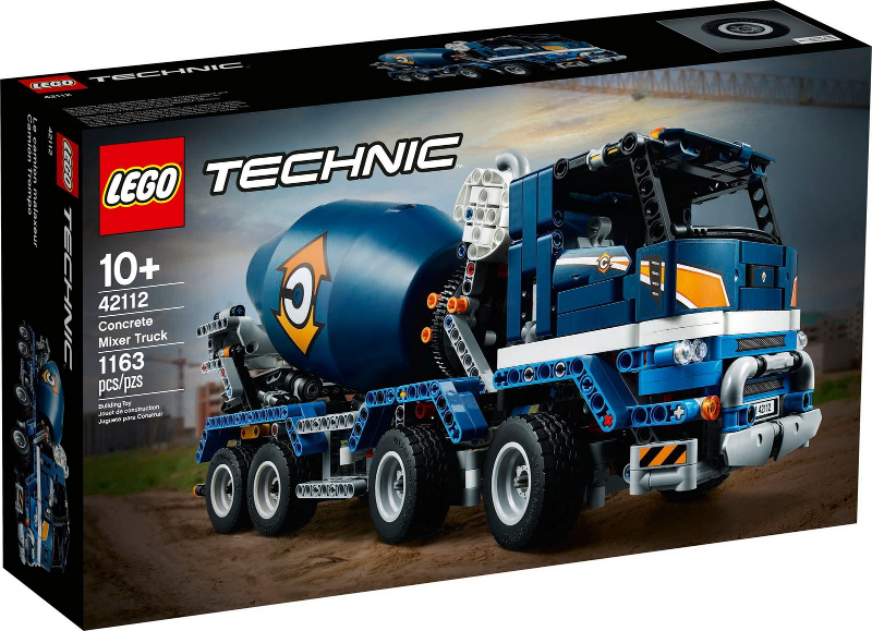 LEGO TECHNIC 42112 Náklaďák s míchačkou na beton