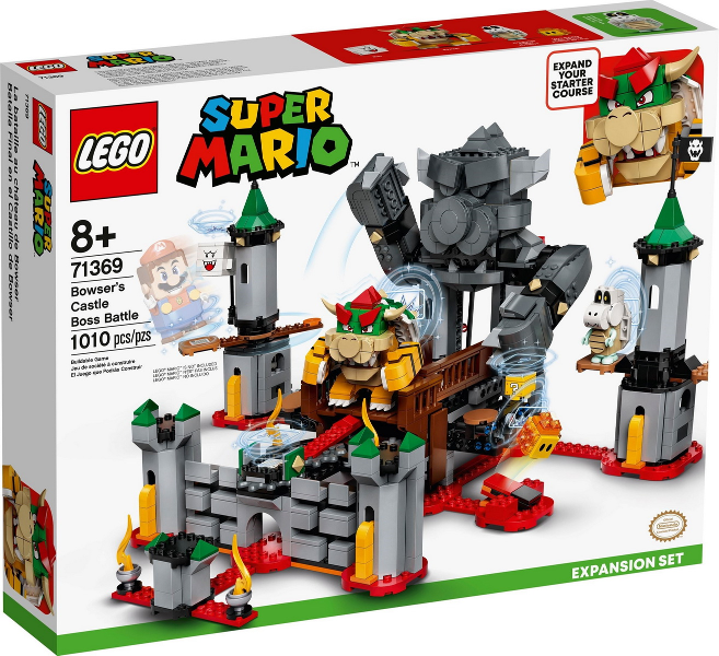 LEGO SUPER MARIO 71369 Boj v Bowserově hradu – rozšiřující set