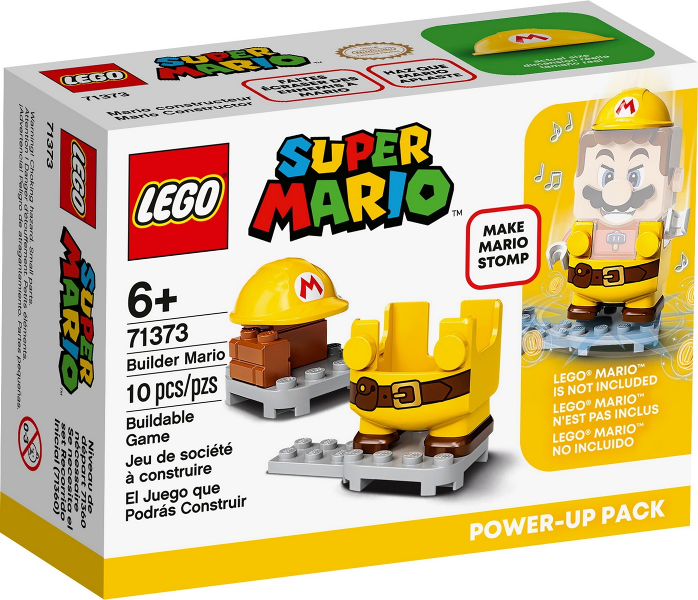 LEGO SUPER MARIO 71373 Stavitel Mario – obleček