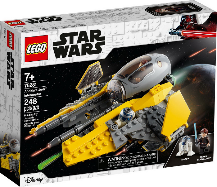 LEGO STAR WARS 75281 Anakinova jediská stíhačka