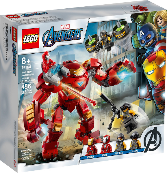 LEGO SUPER HEROES 76164 Iron Man Hulkbuster proti agentovi A.I.M.