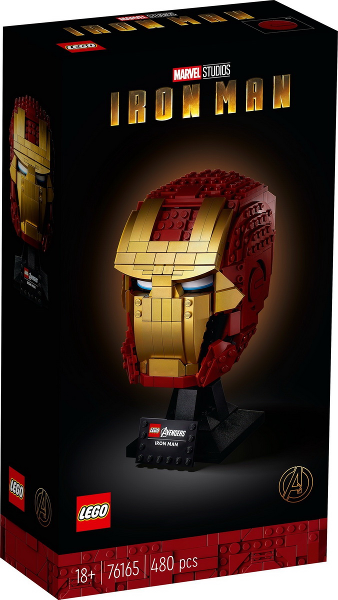 LEGO SUPER HEROES 76165 Iron Manova helma