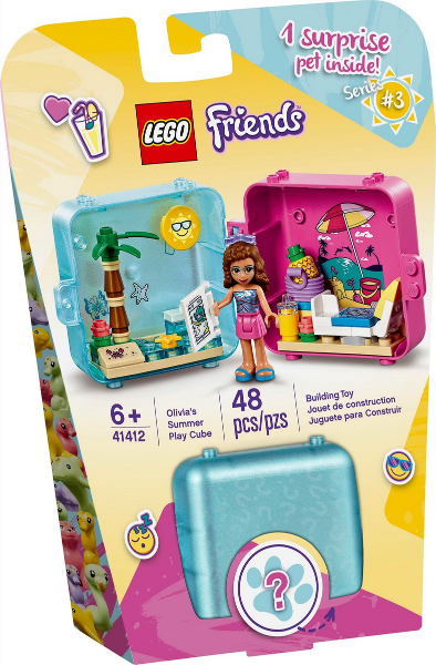 LEGO® Friends 41412 Herní boxík: Olivia a její léto