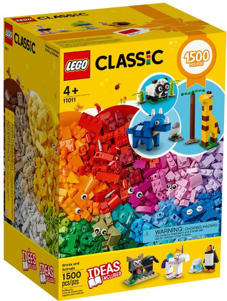 LEGO® Classic 11011 Kostky a zvířátka