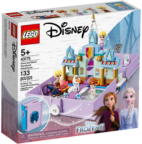 LEGO® I Disney Princess™ 43175 Anna a Elsa a jejich pohádková kniha dobrodružství