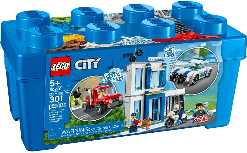LEGO City 60270 Policejní box s kostkami