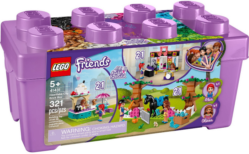 LEGO Friends 41431 Box s kostkami z městečka Heartlake