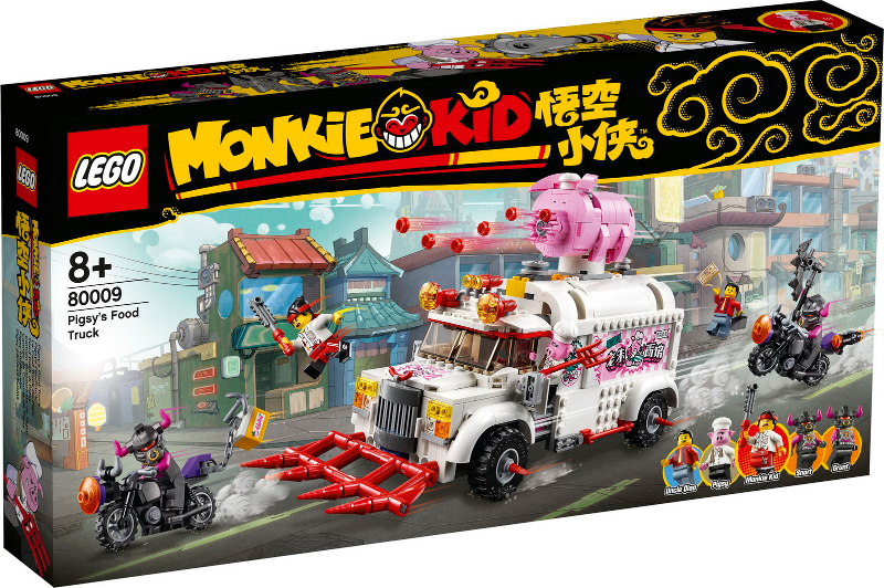 Lego Monkie Kid 80009 Pigsyho pojizdné občerstvení