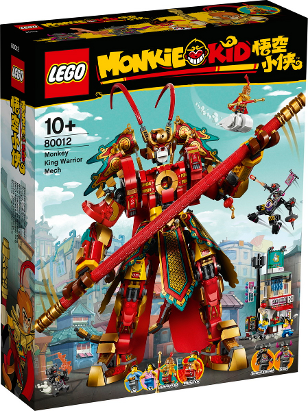 Lego Monkie Kid 80012 Bojový robot Monkey Kinga