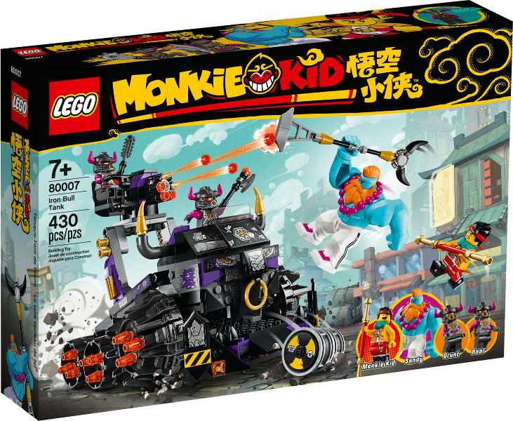 Lego Monkie Kid 80007 Tank železného býka