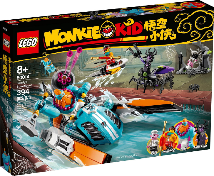 Lego 80014 Monkie Kid Sandyho motorový člun