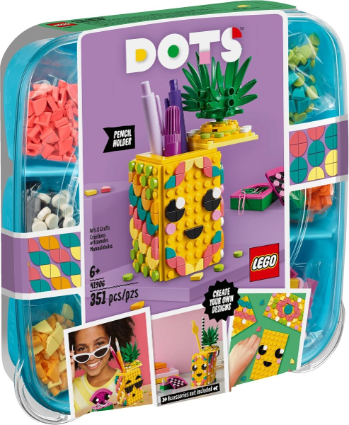 LEGO® DOTS™ 41906 Stojánek na tužky ve tvaru ananasu