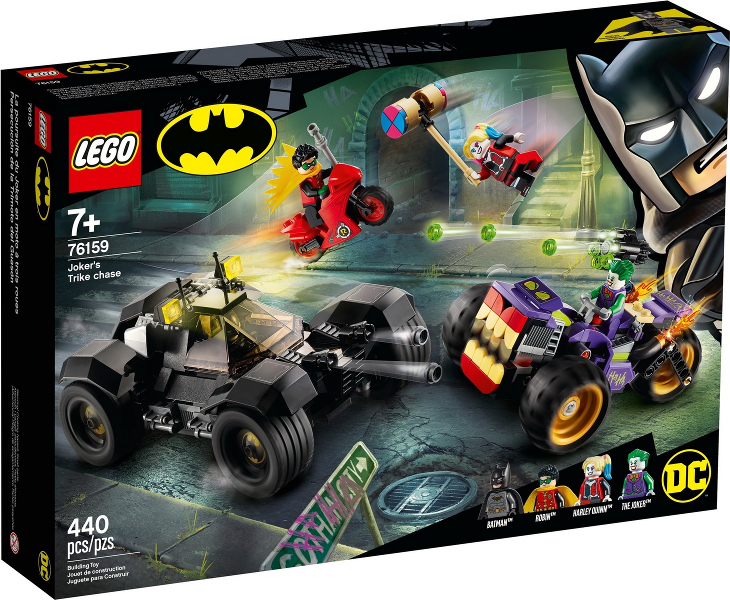 LEGO® Super Heroes 76159 Pronásledování Jokera na tříkolce