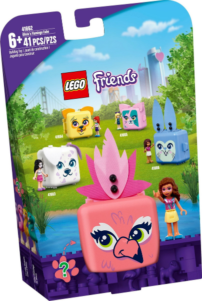 LEGO® Friends 41662 Olivia a její plameňákový boxík