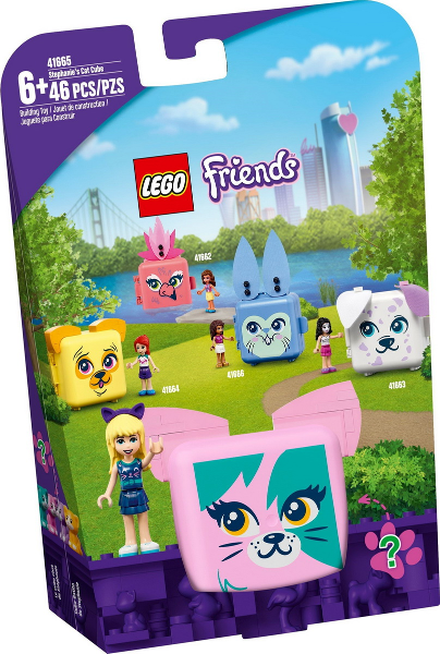 LEGO® Friends 41665 Stephanie a její kočičí boxík