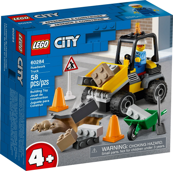 LEGO® CITY 60284 Náklaďák silničářů