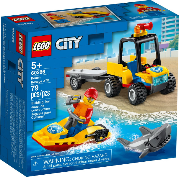 LEGO® CITY 60286 Záchranná plážová čtyřkolka