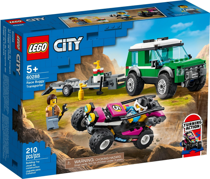 LEGO® CITY 60288 Transport závodní buginy