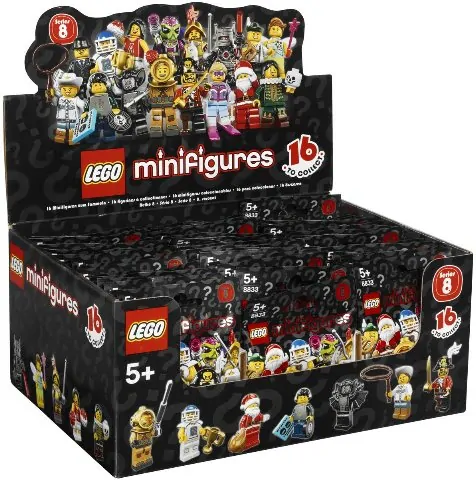 LEGO 8833 Minifigurky, série 8 - box 60 ks