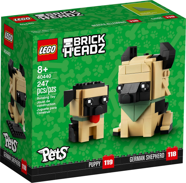 LEGO BrickHeadz 40440 Německý ovčák