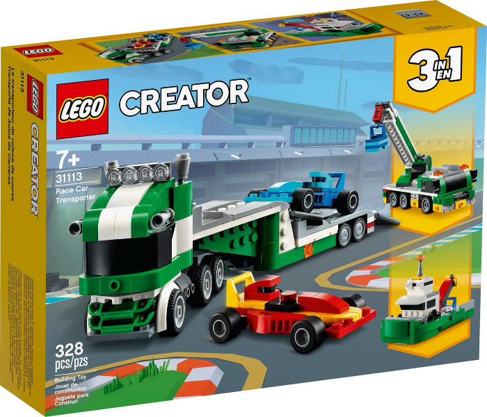 LEGO® CREATOR 31113 Kamion pro přepravu závodních aut