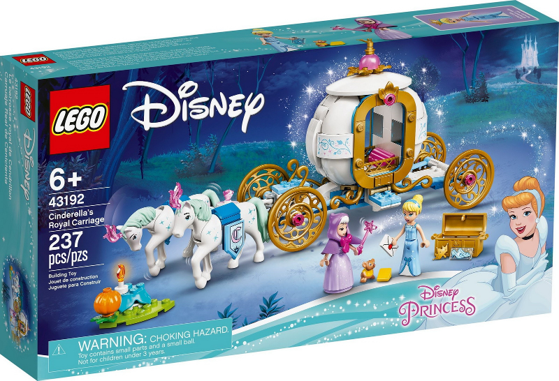 LEGO® I Disney Princess™ 43192 Popelka a královský kočár