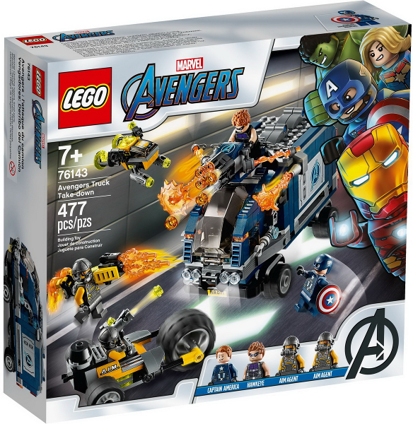 LEGO Super Heroes 76143 Avengers: Boj o náklaďák