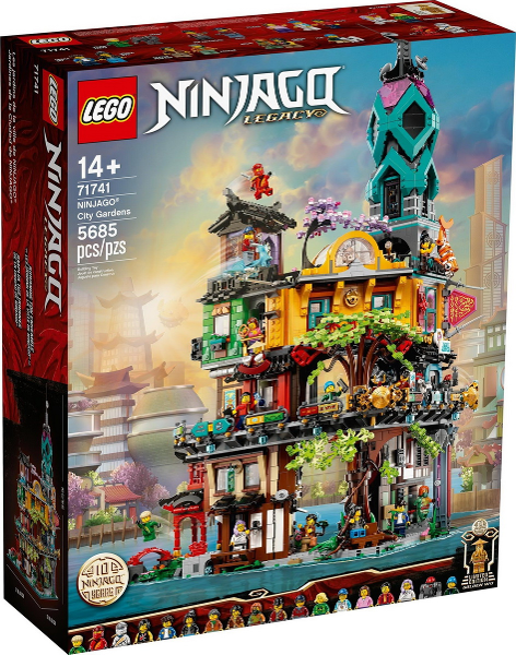 LEGO® NINJAGO® 71741 Zahrady v NINJAGO City