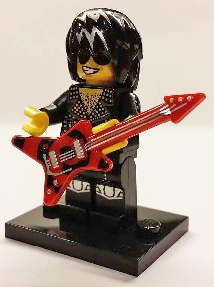 LEGO 71007 Minifigurka Rocková hvězda - 12. série 12