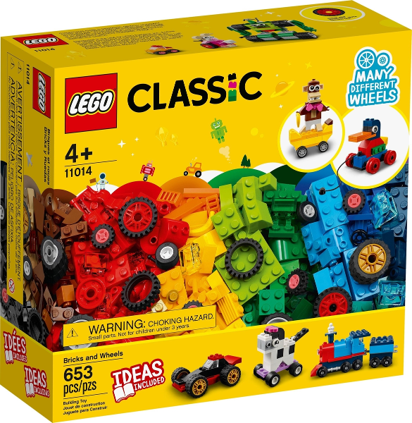 LEGO Classic 11014 Kostky a kola