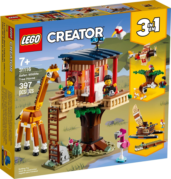 LEGO® CREATOR 31116 Safari domek na stromě
