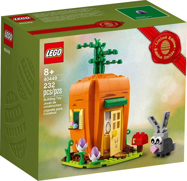 Lego 40449 Velikonoční zajíček a mrkvička