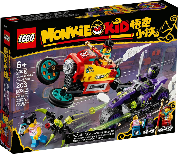 Lego Monkie Kid 80018 Oblačná motorka Monkie Kida