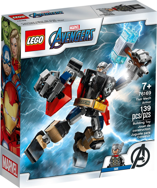 LEGO Super Heroes 76169 Thor v obrněném robotu