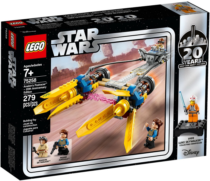 LEGO Star Wars 75258 Anakinův kluzák