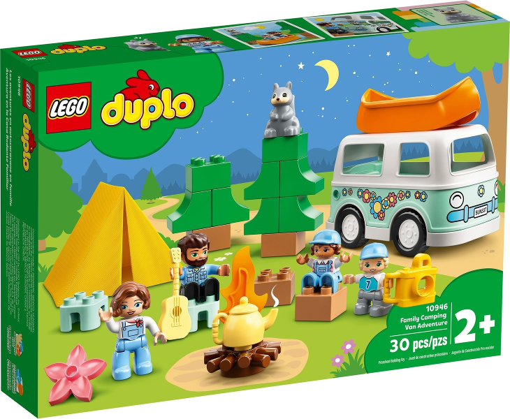 LEGO® DUPLO® 10946 Dobrodružství v rodinném karavanu