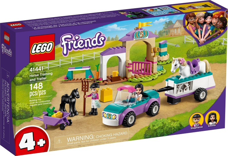 LEGO® Friends 41441 Auto s přívěsem a výcvik koníka