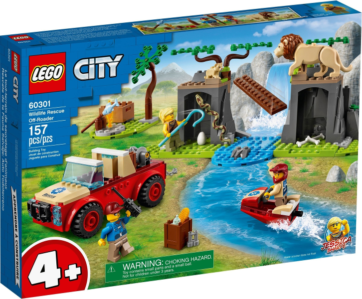 LEGO® CITY 60301 Záchranářský teréňák do divočiny