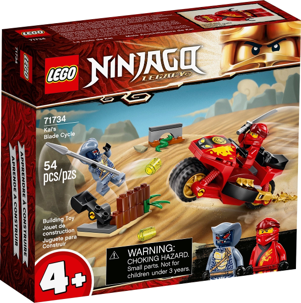 LEGO® NINJAGO® 71734 Kaiova motorka s čepelemi