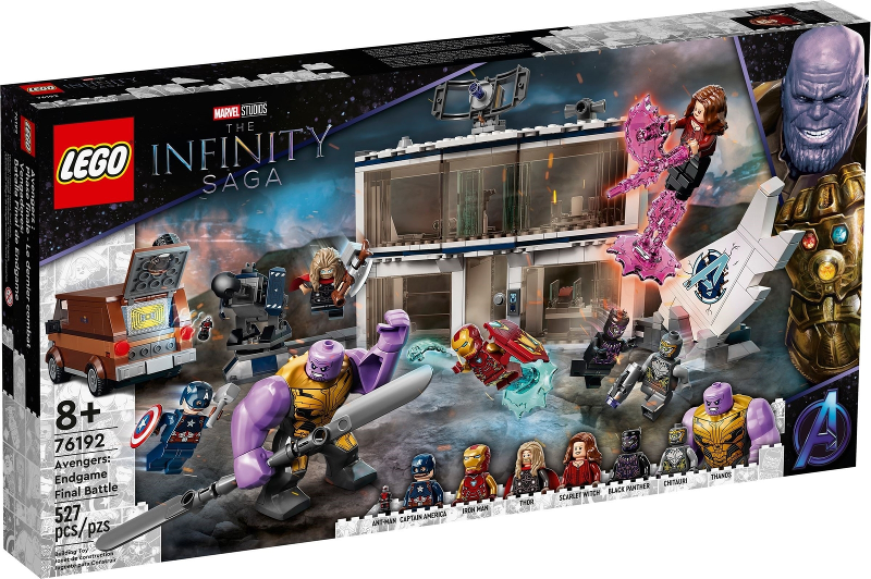 LEGO® Marvel Avengers 76192 Avengers: Endgame – poslední bitva