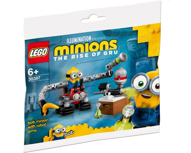 LEGO Minions 30387 Mimoň Bob s robotickými pažemi