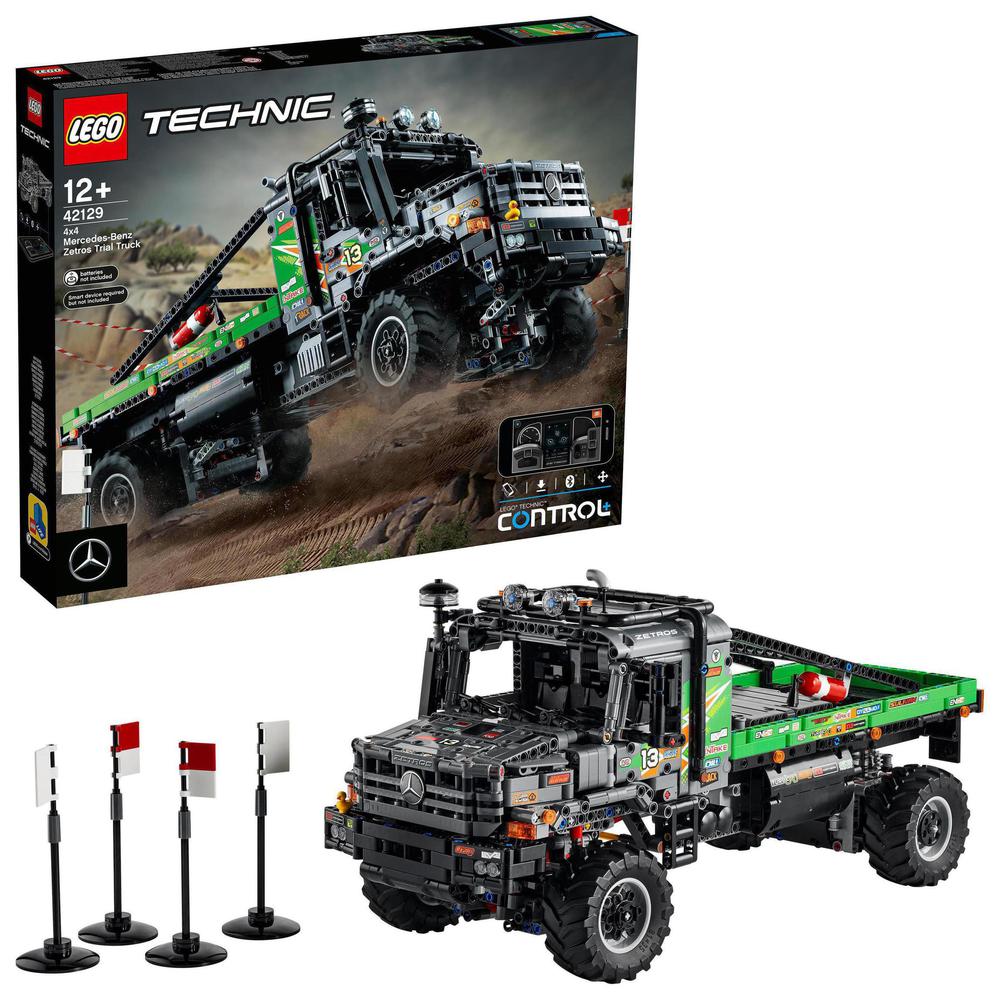 LEGO® TECHNIC 42129 Truck trialový vůz Mercedes-Benz Zetros 4x4