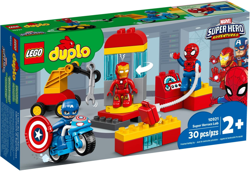LEGO DUPLO 10921 Laboratoř superhrdinů