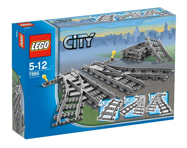 LEGO 7895 CITY Výhybky